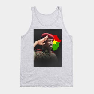 Black History Series | Thomas Sankara Afrocentric Design Tank Top